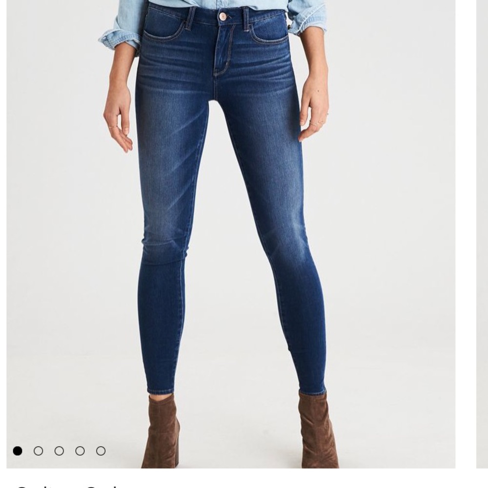 American Eagle hi waisted Dream Jean size 00 short